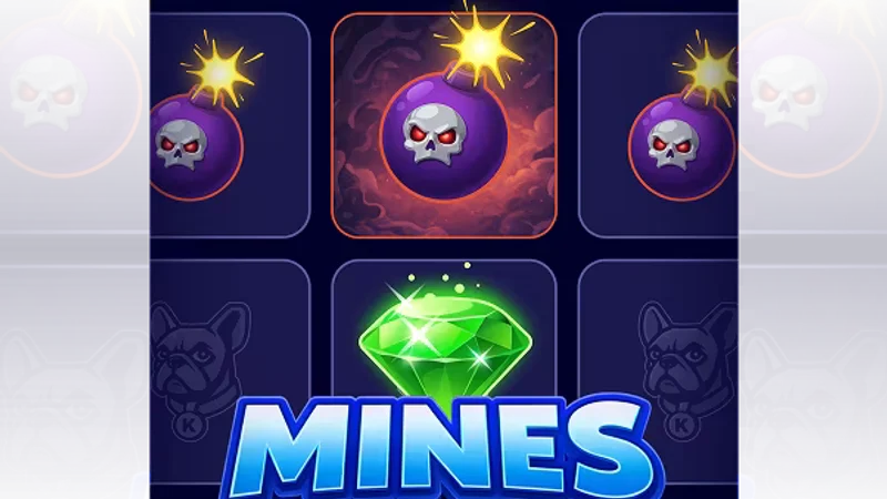 JILI Mines 5x5 Grid Game Interface with Gold Stars and Bombs