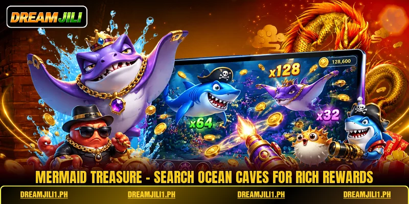 Mermaid Treasure - Search Ocean Caves For Rich Rewards