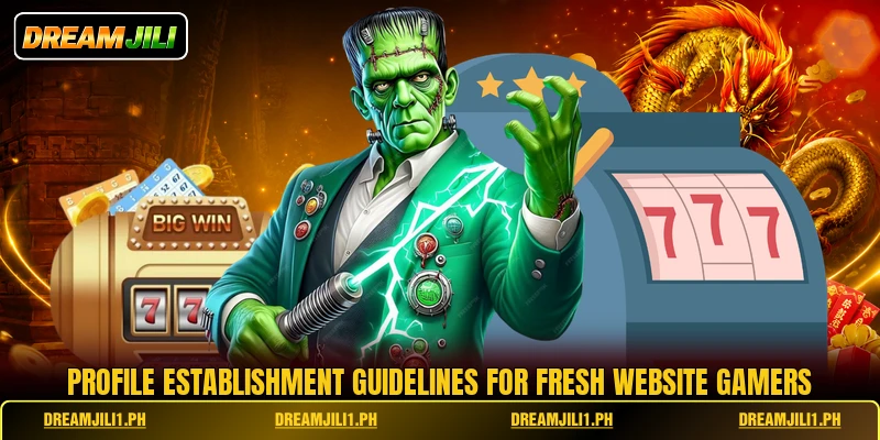 Profile establishment guidelines for fresh website gamers