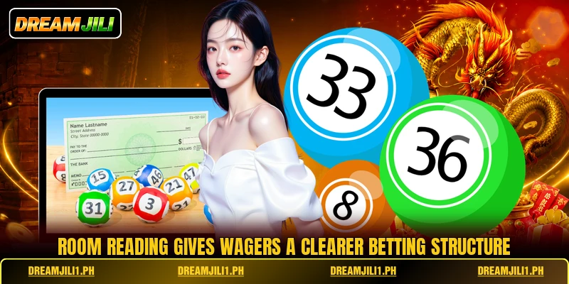 Room reading gives wagers a clearer betting structure