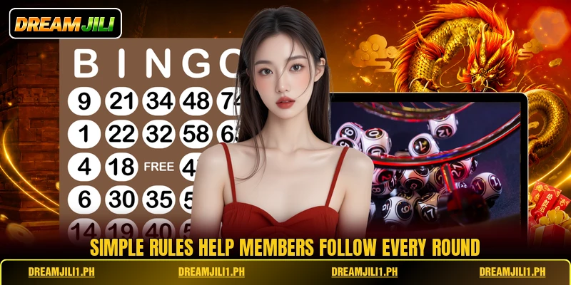 Simple rules help members follow every round