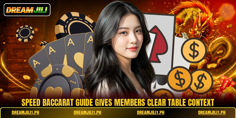 Speed baccarat guide gives members clear table context Speed baccarat guide gives members clear table context